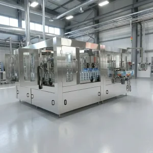 Automatic 3-in-1 Mineral and Purified Water Bottle Filling Machine, 2000-24000BPH Drinking Water Bottling Plant