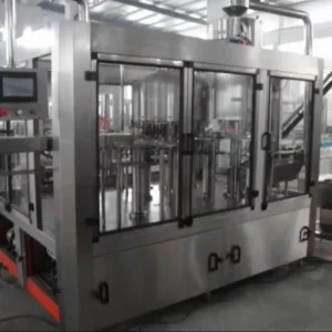 Automatic 300 ml to 2000 ml Plastic PET Bottle Water Bottling Filling Capping Machine Production Line