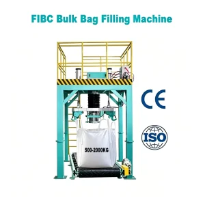 Automatic 500kg-2 Ton Jumbo Bag Filling Machine for Cement, Powder and Granules, Ton Bag Packing Equipment