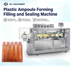 Automatic 5ml Plastic Ampoule Filling and Sealing Machine for Agrochemical Liquid