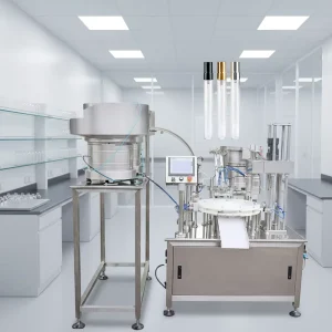 Automatic Acrylic and Liquid Watercolor Filling Sealing Capping and Labeling Machine for Small Bottles Production Line
