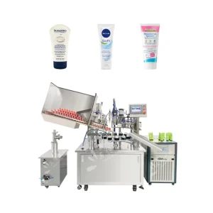 Automatic Aluminum Cosmetic Tube Filling and Sealing Machine