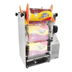 Automatic Aluminum Tray Sealing Machine for Food Bowls and Plastic Containers