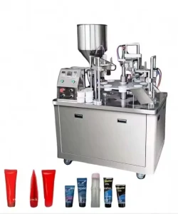 Automatic Aluminum Tube Filling and Sealing Machine for Paste & Cream Collapsible Folding Aluminum Tube Filler and Sealer