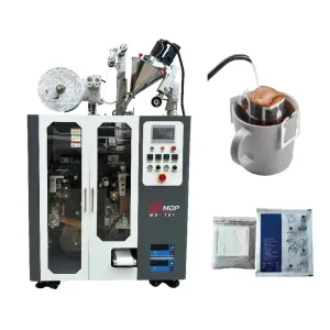 Automatic Auger Filling and Ultrasonic Sealing Japan Drip Coffee Powder and Cold Brew Tea Bag Packing Machine MD-181 CE