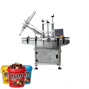Automatic Barrel Lid and Bucket Cover Pressing Capping Machine for Plastic Drums