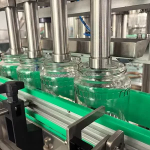 Automatic Beverage, Jam, Shampoo, Peanut Butter, Honey, and Oil Filling and Packaging Production Line for Glass, Pouch, and Barrel Containers