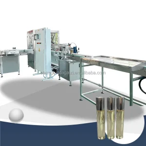 Automatic Bottle Filling and Capping Machine for Perfume, Fragrance Spray, Liquid, Oil, and Cosmetic Bottling Lines