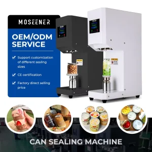 Automatic Can and Bottle Sealing Machine for Cans, Bottles, Pet Bottles, Cups, and Jars