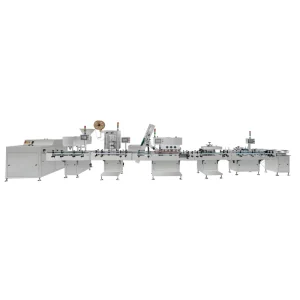 Automatic Candy Granule Bottle Unscrambler Counting and Filling Machine Capping Machine Labeling Machine