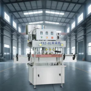 Automatic Capping Machine for Pump Caps, Spray Caps & Flip-Top Lids