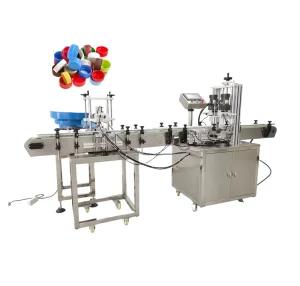 Automatic Capping Machine with Feeder Continuous Capping Machine Screw Bottles