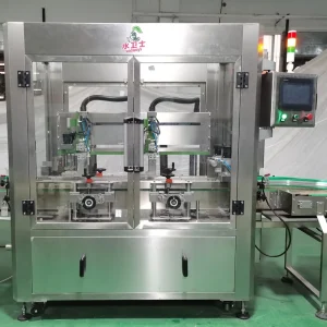 Automatic Cleaner Liquid Bottling Production Line 6000BPH Filling Capping Labeling Packaging Machine