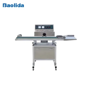 Automatic Continuous Induction Aluminum Foil Sealing Machine for Bottles, Bags, and Film Packaging