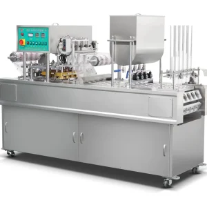 Automatic Cup Filling and Sealing Machine for Ice Cream, Yogurt, and Water