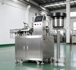 Automatic Desktop Stainless Steel Electric Glass Bottle Capping Machine Screw Capping for Chemical Industry Engine Components