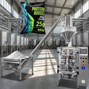 Automatic Digital Vertical Pouch Wrapping Filling Packing Machine Collar Back Side Sealing Food Grade High Productivity Plastic