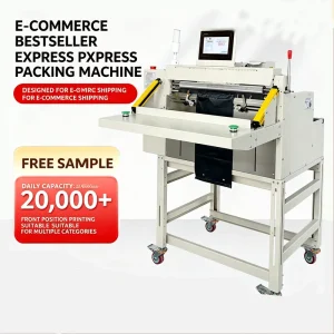 Automatic E-Commerce Express Bagging Labeling and Sealing Packaging Machine