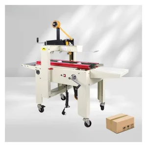 Automatic Electric Carton Box Sealing Machine for Apparel and Beverage Packaging High Efficiency Cold Sealing