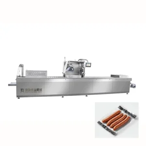 Automatic Electric Food Pouch Packaging Filling Machine with Plastic Sealing Labeling and Pump Sealing