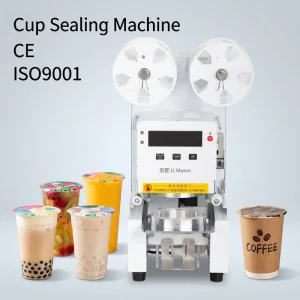 Automatic Electric Heat Sealing Machine for Bubble Tea Cups and Beverage Paper Cartons