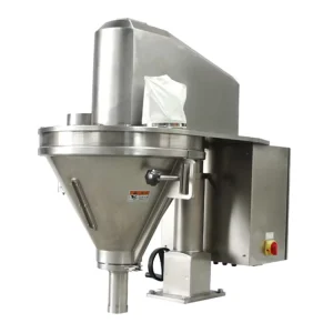 Automatic Electric PLC Controlled Dry Powder Filling Machine for Food High Precision Weighing Belt Packaging Foil Pouch Options