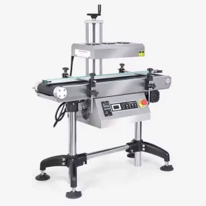 Automatic Electric Plastic Bottle Aluminum Foil Continuous Induction Sealing Machine