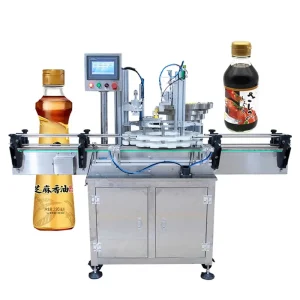 Automatic Electric Stainless Steel Capping, Sealing, and Pressing Machine for Plastic and Glass Bottles