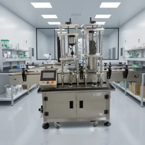 Automatic Electric Vacuum Capping Machine for Plastic and Glass Cans and Food-Grade Bottles with Airtight Seal