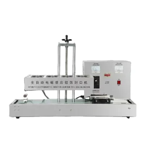 Automatic Electromagnetic Induction Aluminum Foil Sealing Machine 20-130mm for Plastic Glass Bottles