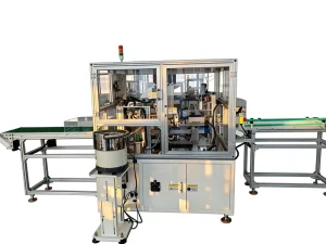 Automatic Engine-Driven Coffee and Pet Food Bag Valve Sealing Machine with Pneumatic Heat Sealing System