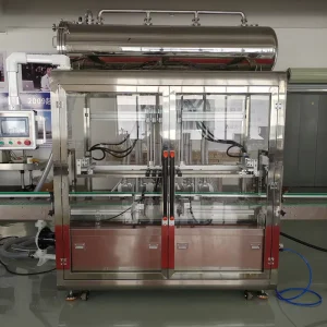 Automatic Filling Capping and Bottle Packaging Machine with 8-Head Cylinder Filler
