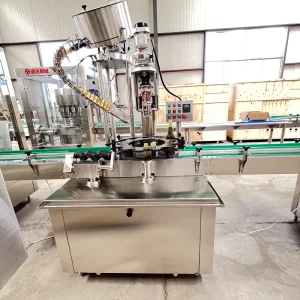 Automatic Glass Bottle Sealing Machine for 50ml Bottles