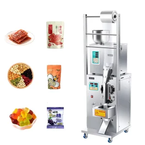 Automatic Grain Filling and Sealing Machine for Salt, Sugar, Coffee, Tea, Rice, and Flour Sachets