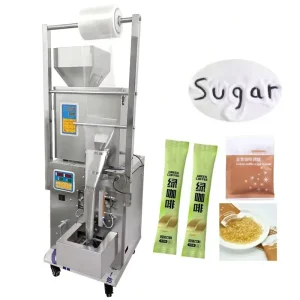Automatic Granule Filling Equipment for Powder, Spice, Tea, Coffee, and Sugar Stick Sachet Packaging