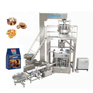 Automatic Granule Premade Bag Packing Machine Multi function Weighing Filling Biscuit Potato Chips Packing Machine