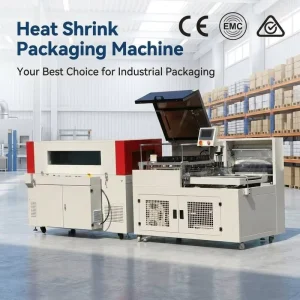Automatic High-Speed Heat Shrink Wrapping Machine with POF Film Sealing and Shrink Packing Tunnel