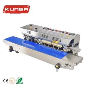 Automatic Horizontal Plastic Bag Heat Sealing Machine Continuous Band Sealer