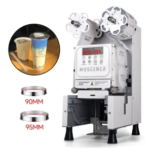 Automatic Induction Sealing Machine for Drink Yogurt and Juice Cups