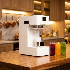 Automatic Induction Sealing Machine for PET Plastic and Aluminum Cans Dual Voltage