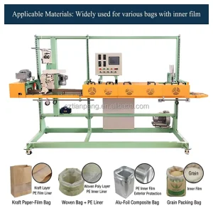 Automatic Industrial Multi Function Packaging Machines Edge Sealing Sewing Machine for Granule Nuts Weighing Stand Pouch Bag