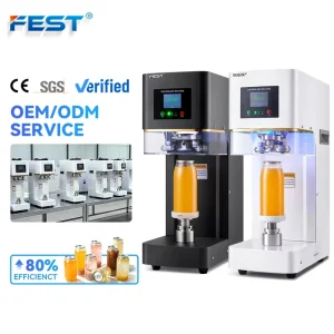 Automatic Lifting Can Sealing Machine with Universal Base for PET, Aluminum, and Beer Cans