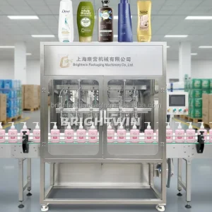 Automatic Liquid Filling and Capping Machine for Laundry Detergent and High-Viscosity Liquids