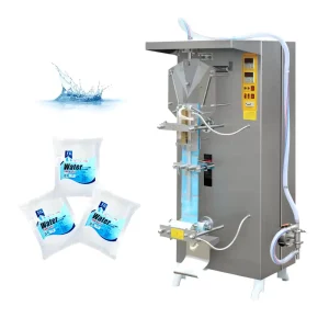 Automatic Liquid Filling and Sealing Machine for Plastic Beverage and Water Sachet Bags