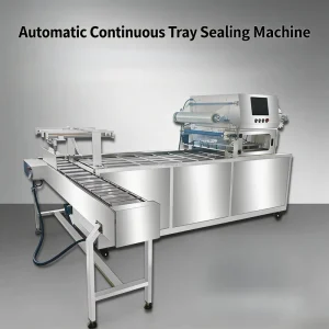 Automatic MAP Sealing Machine for Pre-made Food, Meat, and Dairy Packaging, 3800-4000 Boxes/Hour