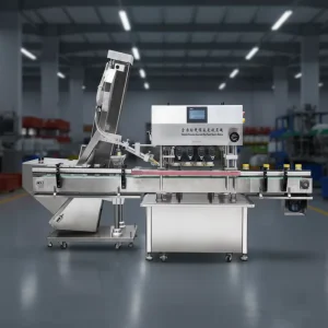 Automatic Mechanical Screw Capping Machine for Bottles and Cans