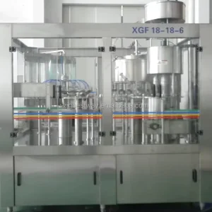 Automatic Mineral Water 3-in-1 Filling and Capping Machine for Small PET Bottles