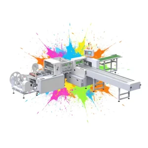 Automatic Multi-Function Bagging Machine for Food Paper Beverage Cans OPP Self-Adhesive Wrapping and Gluing