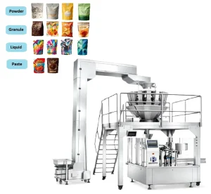 Automatic Multi Function Packaging Machine Filling Sealing Packing Machine for Food Liquid Powder