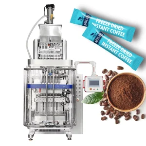 Automatic Multi-Lane Sugar Stick Packing Machine 5g 10g Vertical Form Fill Seal Sugar Stick Pack